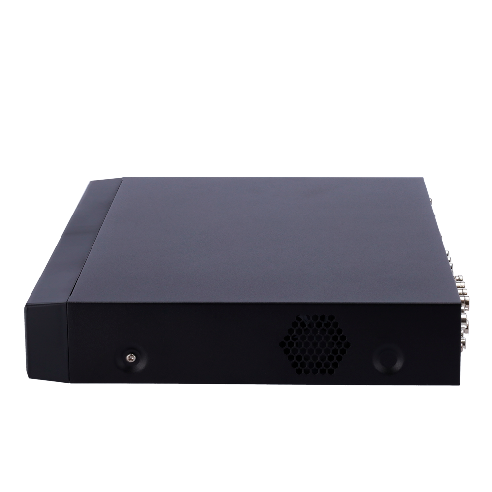 Videograbador 5n1 X-Security - 8 CH HDTVI/HDCVI/AHD/CVBS (5Mpx) + 4 IP (6Mpx) - Audio en coaxial | Alarma - Videograbador resolución 5M-N (10FPS) - 1 CH Reconocimiento facial - 8 CH Reconocimiento de personas y vehículos