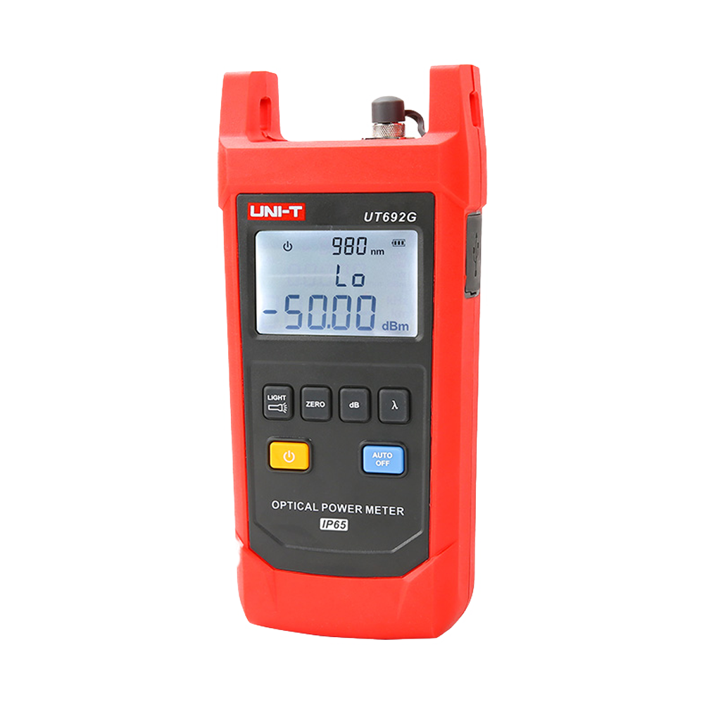 Fiber Optic Tester - Fiber Optic Power Rating - FC Connector - IP65 Waterproof - Auto Shut Off