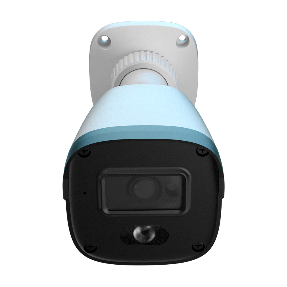 Safire Smart - Telecamera Bullet IP gamma B1 - Risoluzione 4 Megapixel (2566x1440) - Ottica 2.8 mm | Rilevamento avanzato del movimento - Doppia ottica: IR + Bianco portata 20 m | Microfono - Waterproof IP67 | PoE (IEEE802.3af)