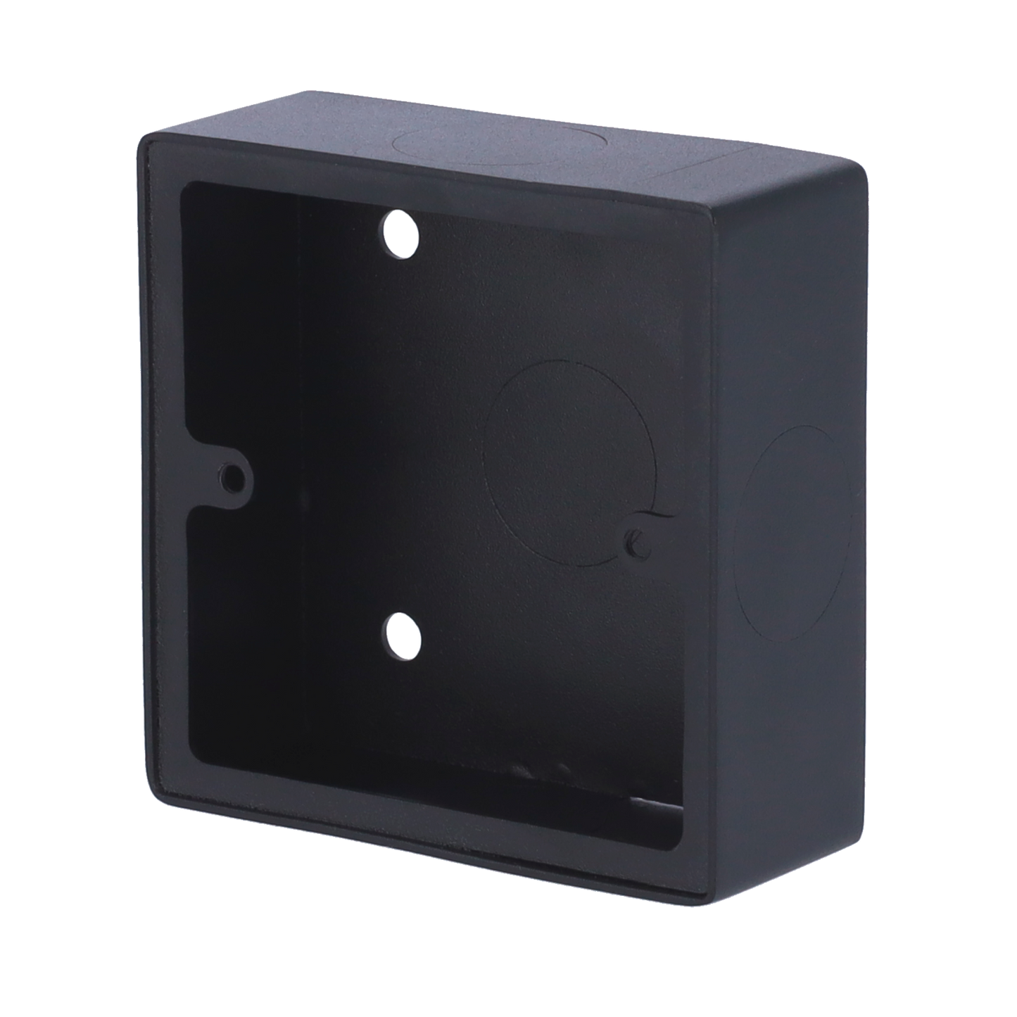 Cassa di connessione - Compatibile con i videocitofoni - Installazione su superficie - Fabbricata in acciaio - Resistente e durevole - Fori per le connessioni