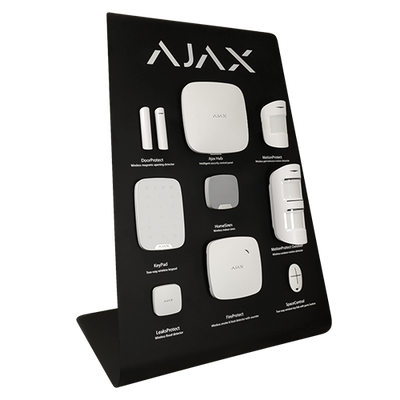 Display dimostrativo da tavolo - Kit di allarme professionale Ajax - Comunicazione Ethernet e GPRS - Senza fili 868 MHz Jeweller - Fino a 100 dispositivi inalambrici - App Mobile e Software PC