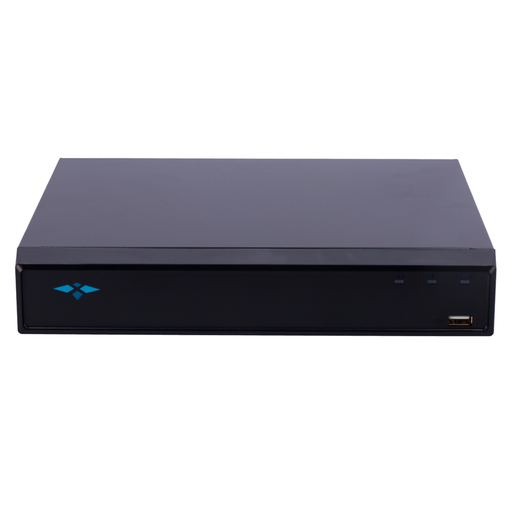 Videoregistratore 5n1 X-Security - 4 CH HDTVI/HDCVI/AHD/CVBS(5Mpx) + 2 IP(6Mpx) - Audio su coassiale - Risoluzione videoregistratore 5M-N (10FPS) - 1 CH Riconoscimento facciale - 2 CH Riconoscimento di persone e veicoli