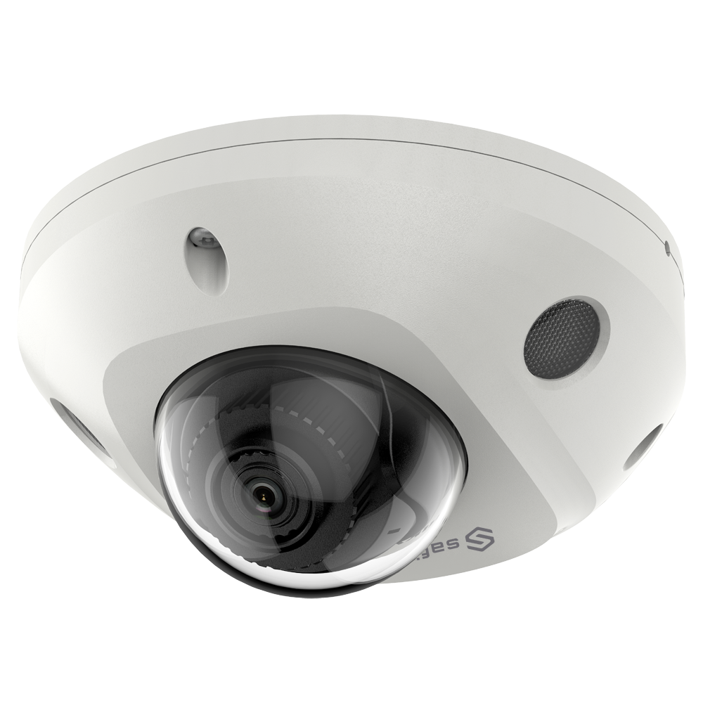 Telecamera IP 4 Megapixel - 1/3" Progressive Scan CMOS - Motion Detection 2.0 di persone e veicoli - Lente 2.8 mm / IR LED Portata 30 m - Compressione H.265+, H.265, H.264+, H.264 - Microfono integrato