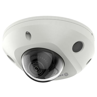 Telecamera IP 4 Megapixel - 1/3" Progressive Scan CMOS - Motion Detection 2.0 di persone e veicoli - Lente 2.8 mm / IR LED Portata 30 m - Compressione H.265+, H.265, H.264+, H.264 - Microfono integrato