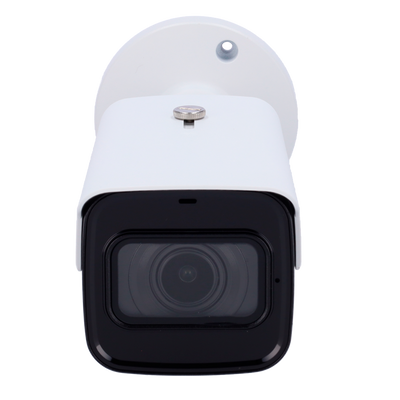 Telecamera IP 4Mpx ULTRA - 1/2.9” Progressive CMOS - Compressione H.265+ / H.265 / H.264+ / H.264 - Ottica motorizzata varifocale 2.7~13.5 mm | WDR - Audio e Allarmi | IR LED portata 60 m - Waterproof IP67