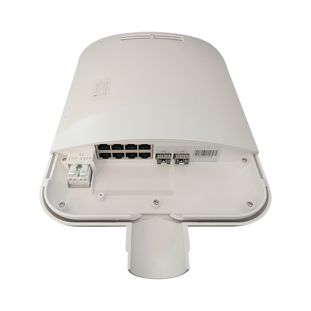 Switch POE per esterni - 8 RJ45 Gigabit PoE + 2 SFP Uplink Port Gigabit - Velocità 10/100/1000 Mbps - 30 W per porta / Massimo 120W