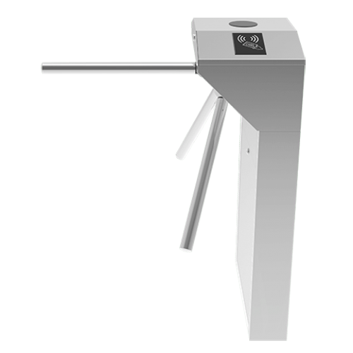 Two-way access turnstile - 3 rotating arms - Times, alarms and opening modes - Passage size 550 mm | Adjustable force - Made of SUS304 stainless steel - Compatible with third party systems
