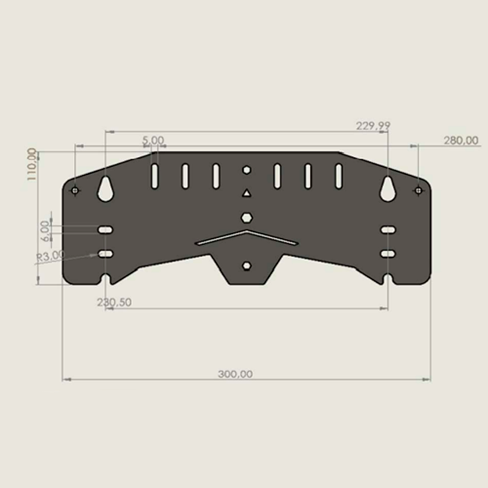 Montaggio su palo e parete - Intervallo diametro 90-100 Ø  - 2 pezzi - Compatibile con BOX-403017-IP65 e BOX-403022-IP65