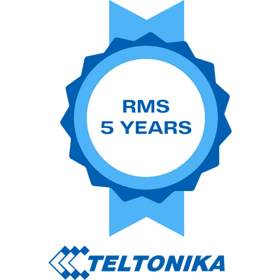 Licencias Plataforma Teltonika RMS - Pack de 5 años de Licencia - Monitorización remota Router Teltonika - Configuración remota Router Teltonika - Gestión Telnet / SFTP / SSH / HTTP / HTTPS - 1 Licencia permite gestión de 1 equipo - 5 años