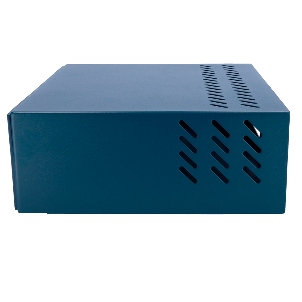 Safe for DVR - Specific for CCTV - For 1U rack DVR - Mechanical lock - With ventilation and cable glands - Quality and resistance