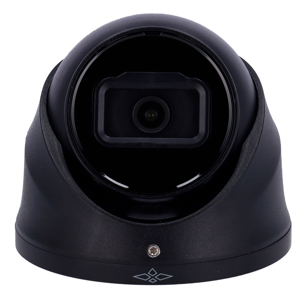 Cámara Turret IP X-Security Color Negro - 4 Megapixel (2688x1520) - Lente 2.8 mm / LEDs Alcance 30 m - WDR 120 dB | Micrófono integrado - PoE | H.265+ - Funciones inteligentes