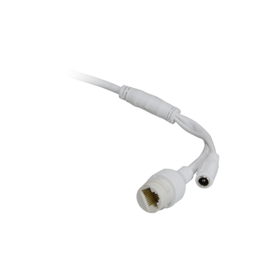 Telecamera IP Bullet Grandangolare - 4 Mpx (2688 × 1520) - Ultra Low Light - Lente grandangolare 180º - IR LEDs portata 20 m - Slot per scheda MicroSD