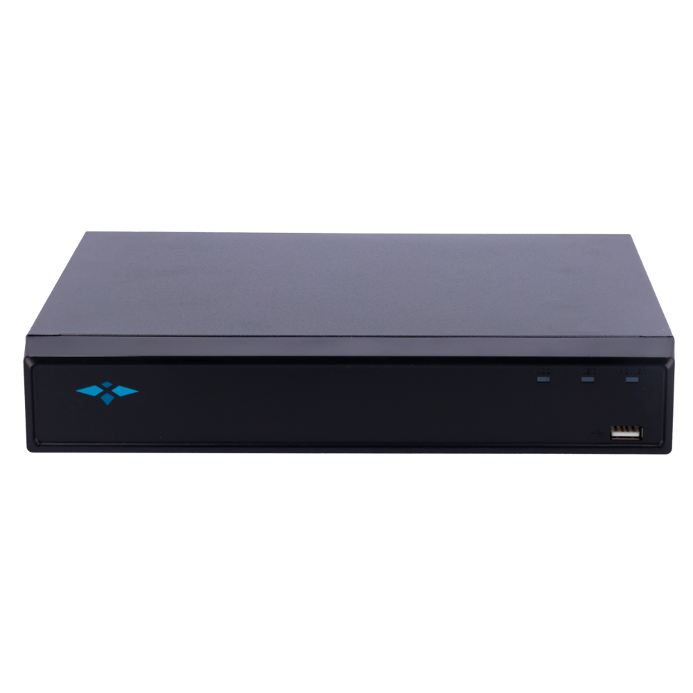 Grabador IP X-Security WizSense AI - 8 CH vídeo IP | 8 CH PoE - Resolución máxima grabación 12 Mpx - Ancho de banda 80 Mbps - Salida HDMI Full HD y VGA - Admite 1 disco duro