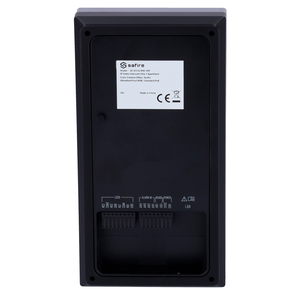 Videoportero IP WiFi - Cámara de 2 Mp | Audio bidireccional - Apertura con tarjeta MF de 2 relés - App móvil con o sin monitor - Acero inoxidable antivandálico - PoE estándar | Superficie montanosa