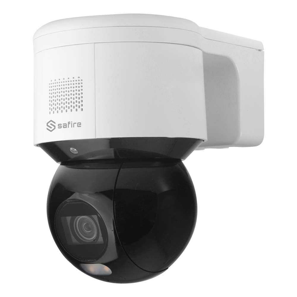 Cámara IP PT WiFi Color Nocturno de 4 Megapíxeles - CMOS de escaneo progresivo de 1/1.8" - Lente fija de 4 mm | PAN & TILT - Audio | Alarma | Ranura MicroSD - Micrófono y altavoz integrados - TrueSense y captura de rostros