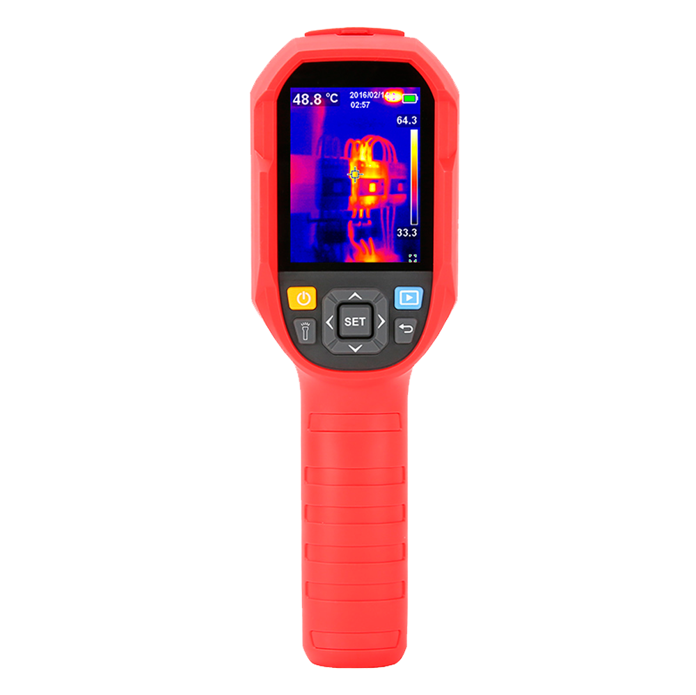 Telecamera termografica portatile Dual - Misurazione della temperatura in tempo reale - Risoluzione termica 256x192 | Precisione ±2ºC ±2% - Sensibilità termica ≤50mK - Monitoraggio su monitor esterno tramite PC