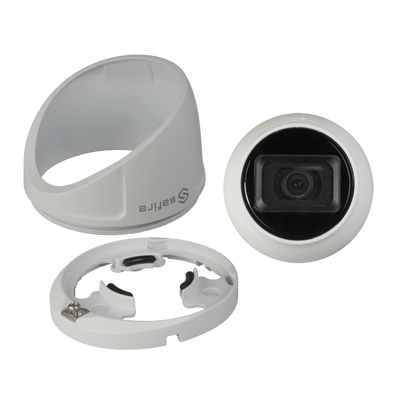 Cámara Turret Gama Safire ECO - Salida 4 en 1 - CMOS de alto rendimiento 5 Mpx - Lente 2,8 mm | Alcance IR 30 m - Resistente al agua IP67
