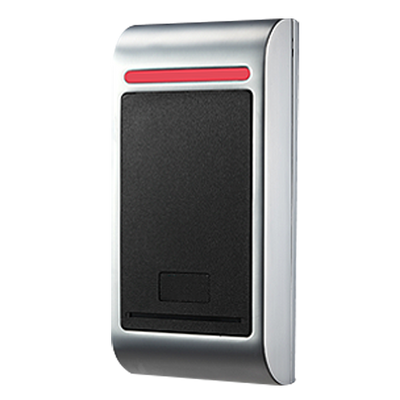 Controllo accessi autonomo - Accesso tramite scheda MF  - Uscita relè, allarme e campanello - Wiegand 26 - Controllo del tempo - Adatto per esterni IP68 - Innowatt