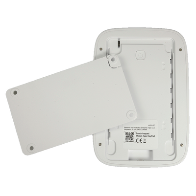 Ajax - Alloggiamento tastiera - AJ-KEYPAD-W - Facile installazione - Include SmartBracket - Colore bianco - Innowatt