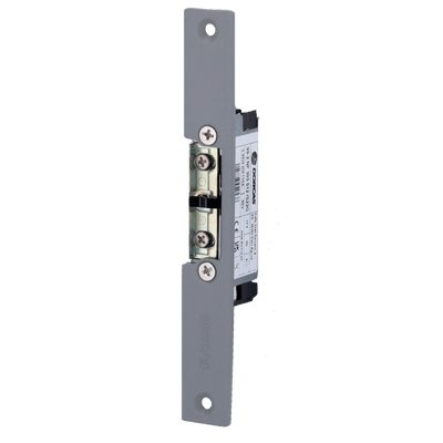 Apriporta elettrico Dorcas - Per porta singola | Scrocco radiale regolabile - Modalità di apertura Fail Safe (NC) - Forza di tenuta 330 kg - Alimentazione DC 12V - Montaggio a incasso