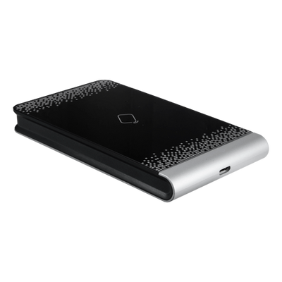 Lettore di schede USB Safire - Schede EM 125 kHz - Schede MF 13.56 MHz - Indicatore LED - Plug & Play - Compatibile con Safire Control Center