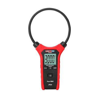 Pinza amperometrica flessibile 10" - Display LCD fino a 3000 conteggi - Misurazione dell'intensità AC fino a 3000A - Alta precisione AC con funzione True RMS - Grado di protezione IP54 | Test di caduta di 2m - Spegnimento automatico