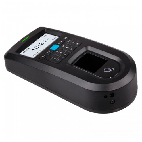Lector biométrico autónomo ANVIZ - huella, RFID y teclado - 3000 registros / 100000 registros - TCP/IP, WiFi, RS485, miniUSB, Wiegand 26 - Controlador integrado / PoE - Software Anviz CrossChex