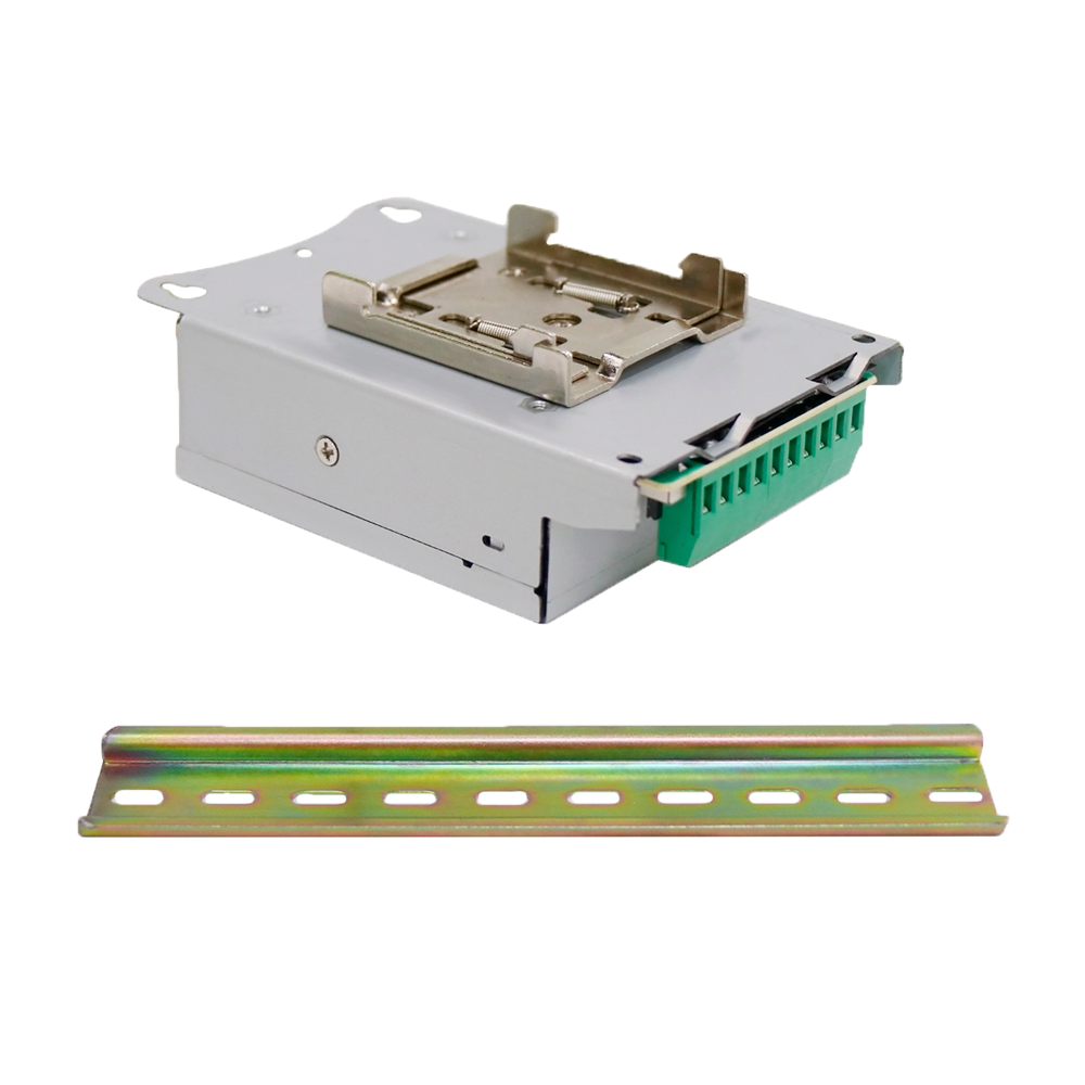 Alimentatore a commutazione - uscita DC 12 V 5 A / 60 W - 8 uscite - Voltaggio in entrata 100 V ~ 240 V - 33 (I) x 122 (P) x 83 (H) mm - Montaggio su guida DIN
