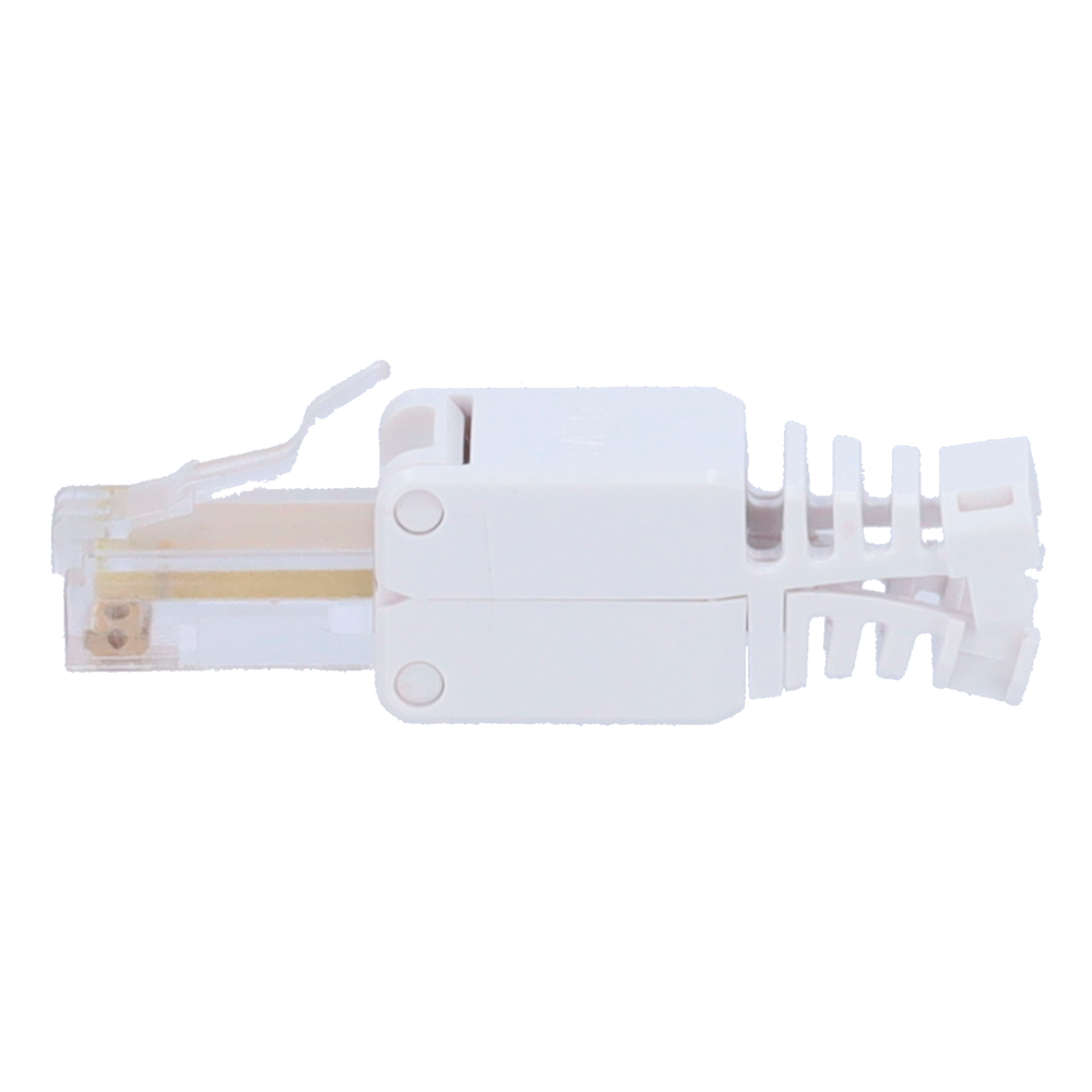 Connettore per cavi UTP - Connettore uscita RJ45 - Compatibile UTP categoria 5E - Facile installazione senza necessità di strumenti