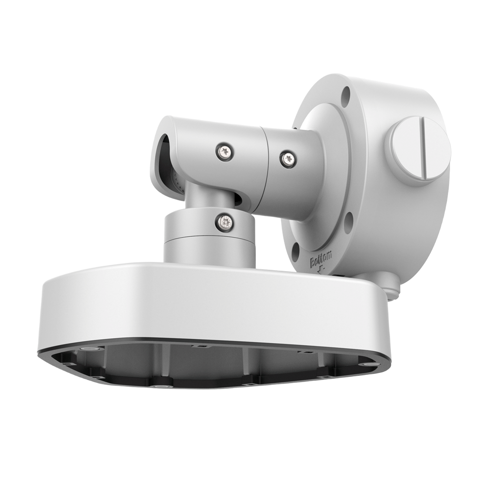 Soporte de pared - Apto para cámaras box - Apto para uso en exterior - Color blanco - Capacidad de carga 15 kg