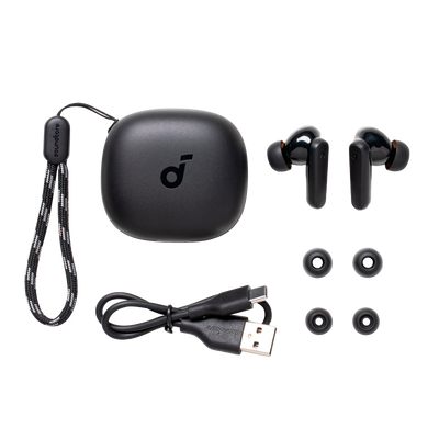 Soundcore - Cuffie Wireless - 10 ore di autonomia - Personalizzazione tramite l'app Soundcore - Resistente all'acqua IPX5 - Ricarica veloce