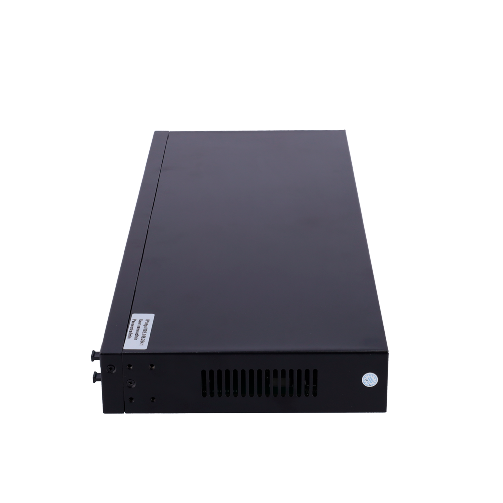 Switch PoE - 16 porte PoE + 2 Gigabit SFP - Velocità 10/100/1000 Mbps - 46 W per porta/ Massimo 250W / Fino a 250m - VLAN/Porta Isolation/STP/RSTP/MSTP/ACL/QoS/802.1X - LACP/DHCP Snooping/IGMP Snooping/Port Mirroring