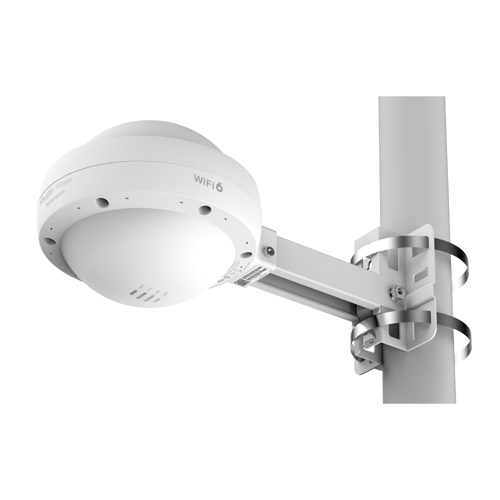 Reyee - AP Wi-Fi 6 omnidireccional - Apto para exteriores Diseño UFO IP68 - Soporta 802.11a/b/g/n/ac/ax - Velocidad de transmisión hasta 1775 Mbps - Antena MIMO 2x2