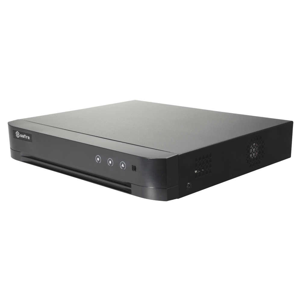 Safire 5n1 Video Recorder - Audio over coaxial cable - 4CH HDTVI/HDCVI/AHD/CVBS/CVBS/ 4+1 IP - 1080P Lite (25FPS) - HDMI and VGA output - 1 HDD