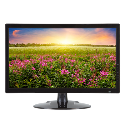 Monitor SAFIRE LED 24" 4N1 - Diseñado para videovigilancia 24/7 - HDMI, VGA, BNC y Audio - Resolución 1920x1080 - Filtro anti-ruido - Bajo consumo