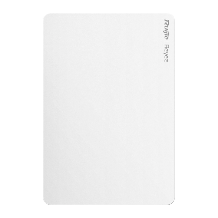 Reyee - AP de Pared Omnidireccional Wi-Fi 6 - Frecuencia 2.4 y 5 GHz / 160MHz Ancho de Canal - Rendimiento Wi-Fi hasta 3000 Mbps - Antenas MU-MIMO 2x2 en 2.4GHz, 2x2 en 5GHz - Instalación cajas mecanismo / 4 Puertos RJ45