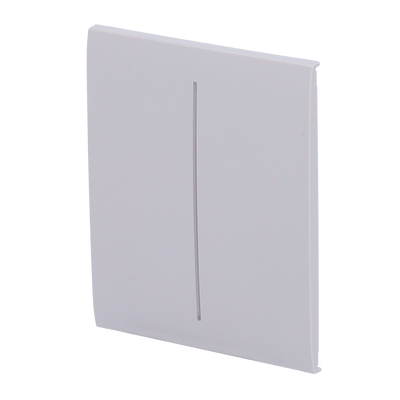 Ajax - LightSwitch CenterButton - Pannello tattile per doppio interruttore della luce  - Compatibile con AJ-LIGHTCORE-2G - Retroilluminazione a LED - Pannello tattile centrale senza contatto - Color grigio nebbia - Innowatt