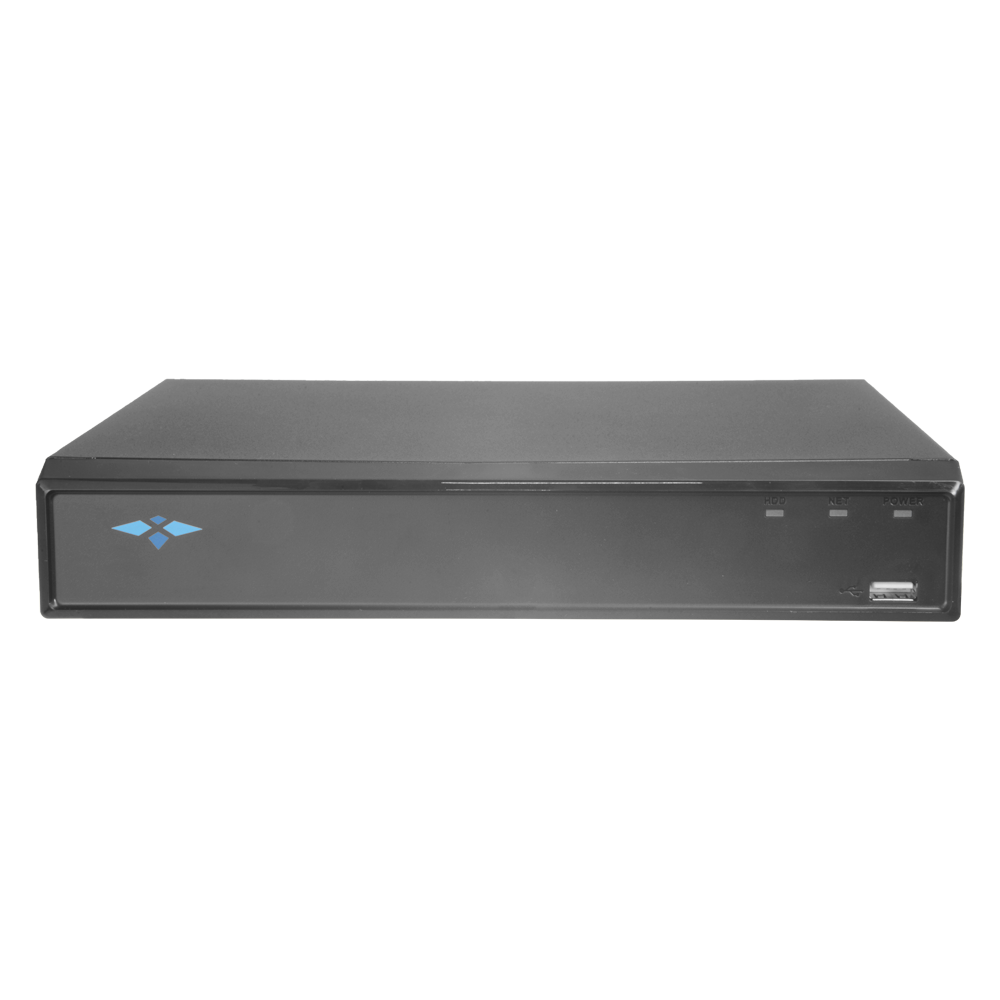 5n1 X-Security video recorder - 8 CH HDTVI/HDCVI/AHD/CVBS (4K) + 8 IP (8Mpx) - Audio over coaxial - 4K resolution (7FPS) - 2 CH Facial recognition - 8 CH Recognition of people and vehicles