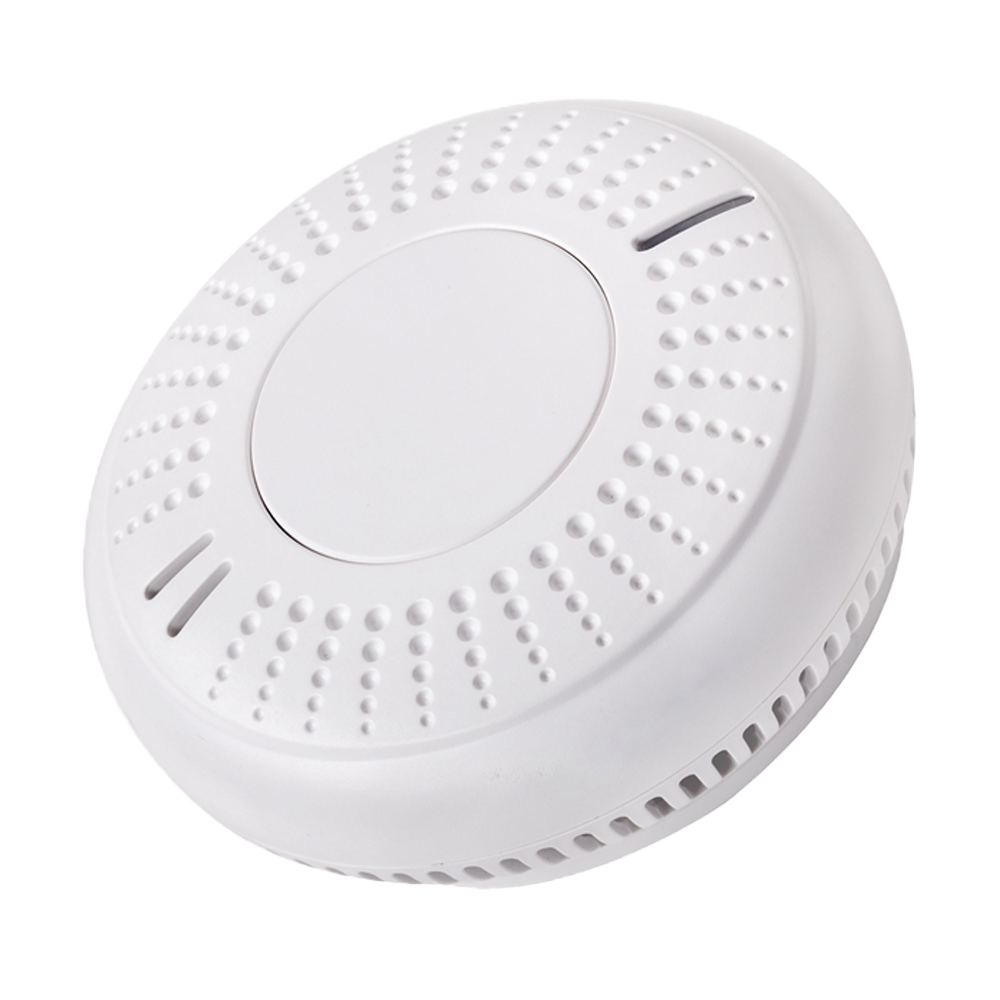 ANKA stand-alone smoke detector - Battery life 10 years - Alarm light - Audible alarm 85 dB at 3m - Test button - EN 14604:2005 certified