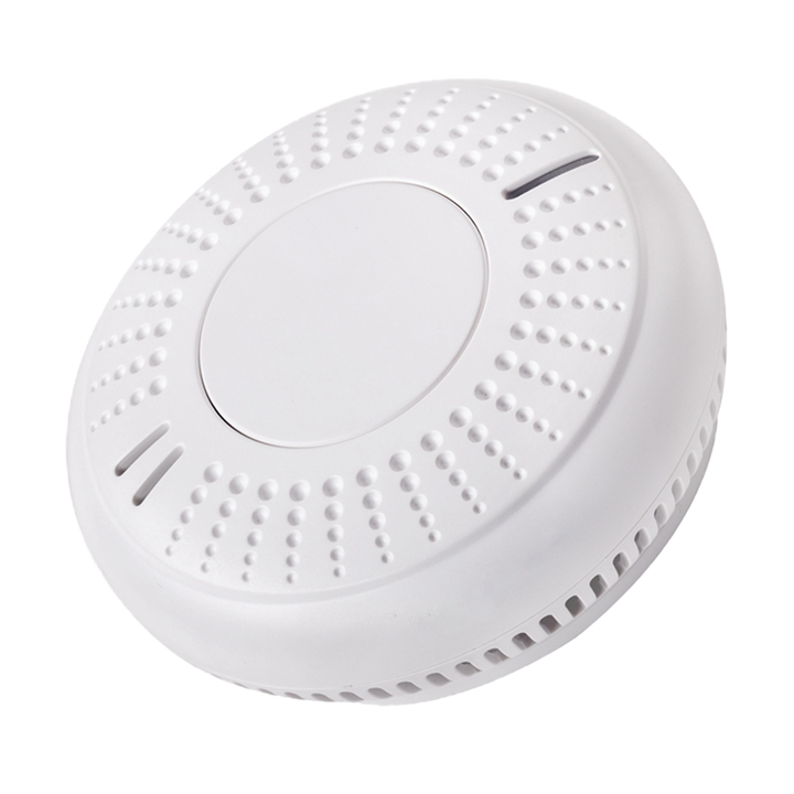 ANKA stand-alone smoke detector - Battery life 10 years - Alarm light - Audible alarm 85 dB at 3m - Test button - EN 14604:2005 certified