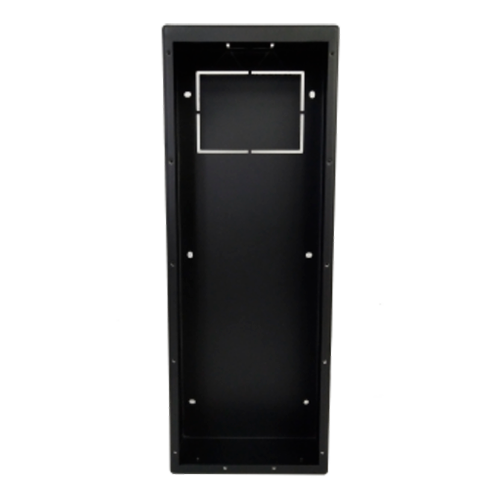 X-Security - Supporto da superficie per videocitofono XS-V6441E-IP - Un modulo - 411mm (Al) x 150mm (An) x 127mm (Fo) - Fabbricato in lega di alluminio - Collegamento versatile con fori di collegamento