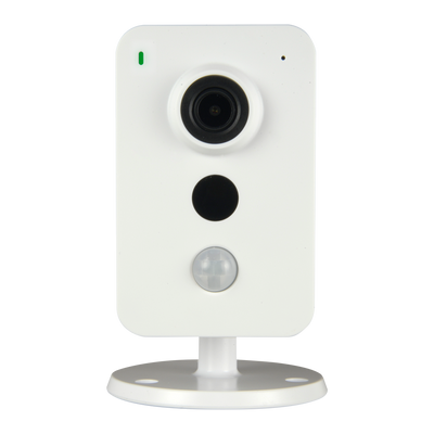 Wi-Fi IP Camera 2 Megapixel - 1/2.7” Progressive CMOS - Compression H.265+ / H.265 / H.264+ / H.264 - Lens 2.8 mm / PIR 10 m - Alarm: input and output - Microphone and built-in speaker