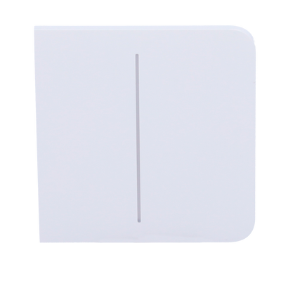 Ajax - LightSwitch SideButton - Touch panel for double light switch - Compatible with AJ-LIGHTCORE-2G - LED backlight - Touchless side panel - White color