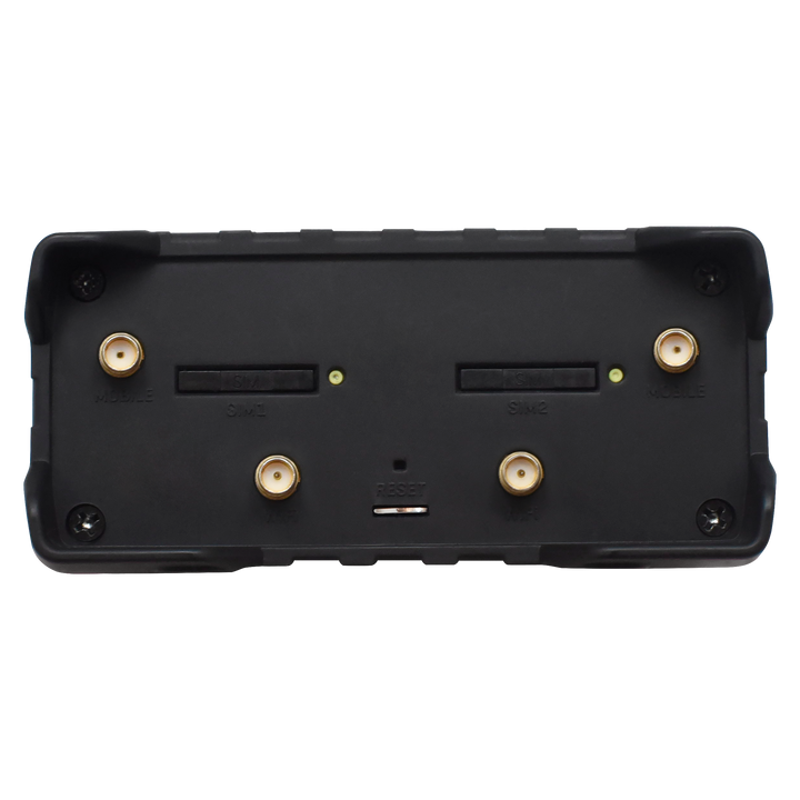 Teltonika Router 4G Industriale - 4 porte Ethernet RJ45 Fast Ethernet - Dual SIM 4G (LTE) Cat 4 fino a 150Mbps - 2x Ingressi + 2xSalidas Digitali - Wi-Fi 802.11b/g/n 2.4GHz - Alloggiamento in Alluminio