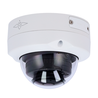4 Megapixel IP Camera - 1/2.1" 4MP Gran Angular - H.265+ / H.265 Compression - 2.8 mm Lens / WDR - EPTZ: Smart Alarm Tracking - SMD Plus and Perimeter Protection