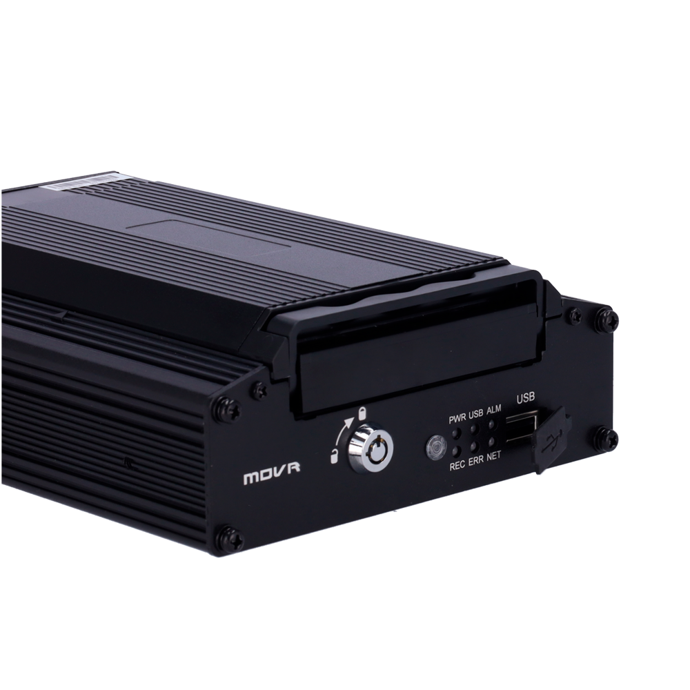 Streamax - Videoregistratore NVR a bordo del veicolo - 4 CH IP / Compressione H.265/H.264 - Risoluzione massima 1080p - GPS | Allarmi - Supporta 1HDD 2.5"