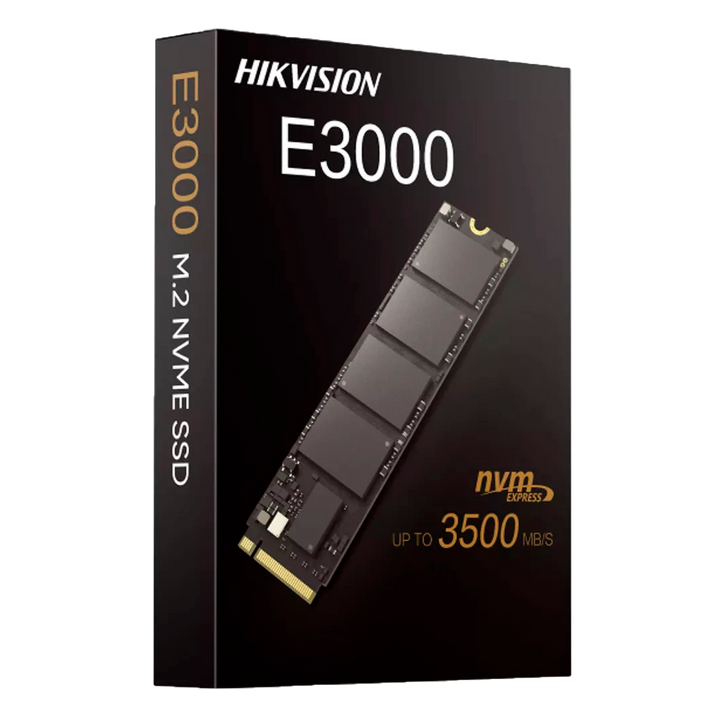 Hard disk Hikvision SSD - Capacità 1 TB - Interfaccia M2 NVMe - Velocità di scrittura fino a 3137 MB/s - Lunga durata - Ideale per piccoli server o PC