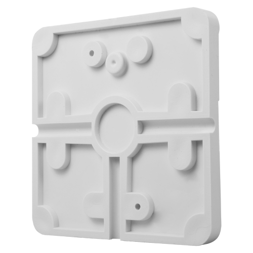 Copertura rigida per scatola di giunzione - Per esterni - Permette di inserire il cablaggio al suo interno - Fabbricata in PVC