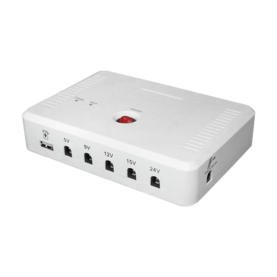 Rechargeable battery - Input 12.7 VDC - Outputs 5/9/12/19/24 V - Li-Ion battery composition - Camera connector