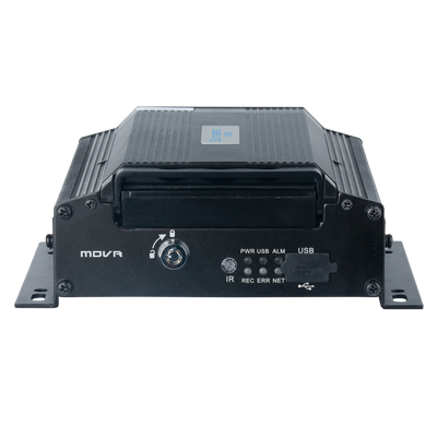 Streamax - Videograbador NVR a bordo del vehículo - Compresión 4 CH IP / H.265/H.264 - Máxima resolución 1080p - WiFi y 4g | Alarmas - Soporta 1HDD 2.5"